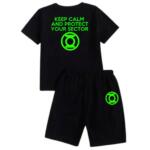 Keep Calm And Protect Your Sector Short Tracksuit