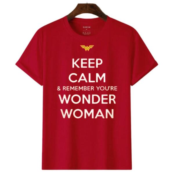 Keep Calm And Remember You're Wonder Woman T-Shirt (7)