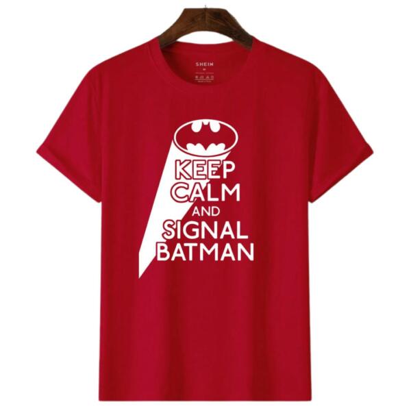 Keep Calm And Signal Batman T-Shirt (7)