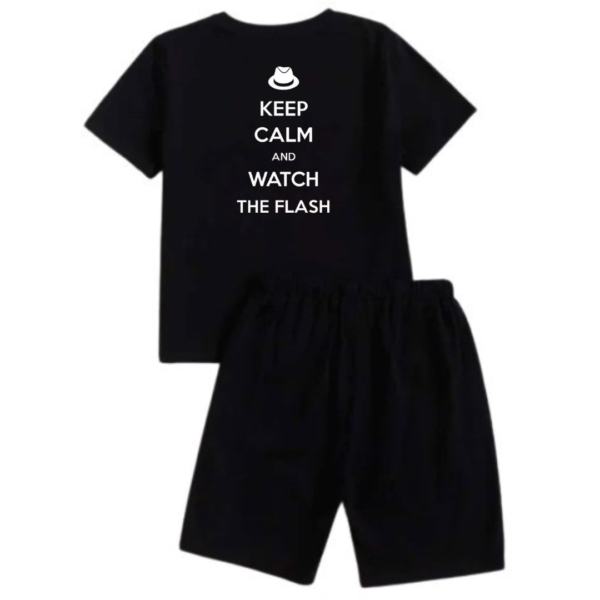 Keep Calm And Watch The Flash Short Tracksuit