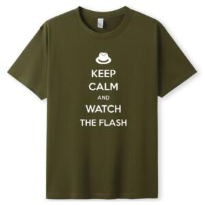 Keep Calm And Watch The Flash T-Shirt (3)