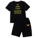 Keep Calm I Am Wonder Woman Short Tracksuit