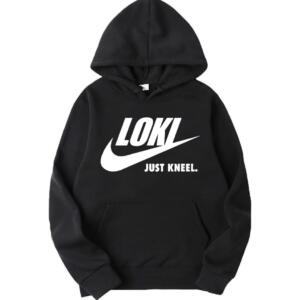 Loki Just Kneel Hoodie