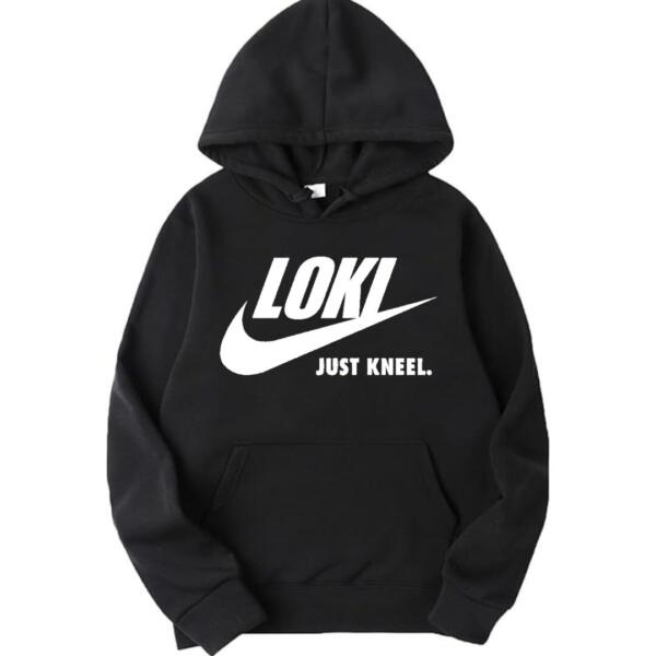 Loki Just Kneel Hoodie