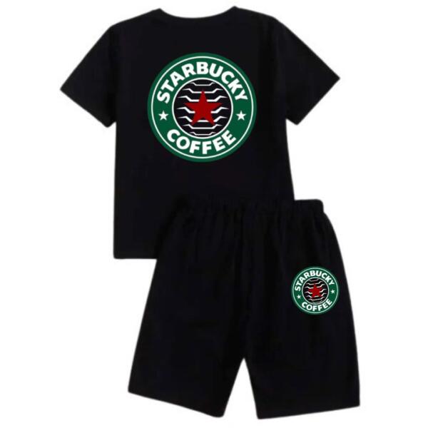 Star Bucky Coffee Short Tracksuit