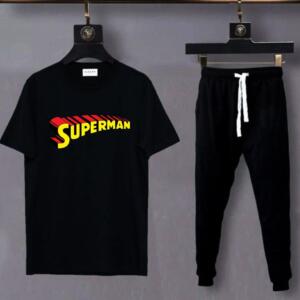 Superman 90's Red & Yellow Logo Tracksuit