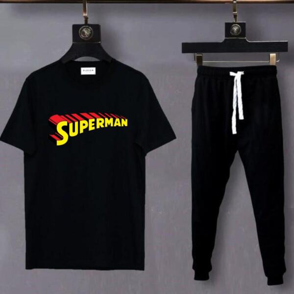 Superman 90's Red & Yellow Logo Tracksuit