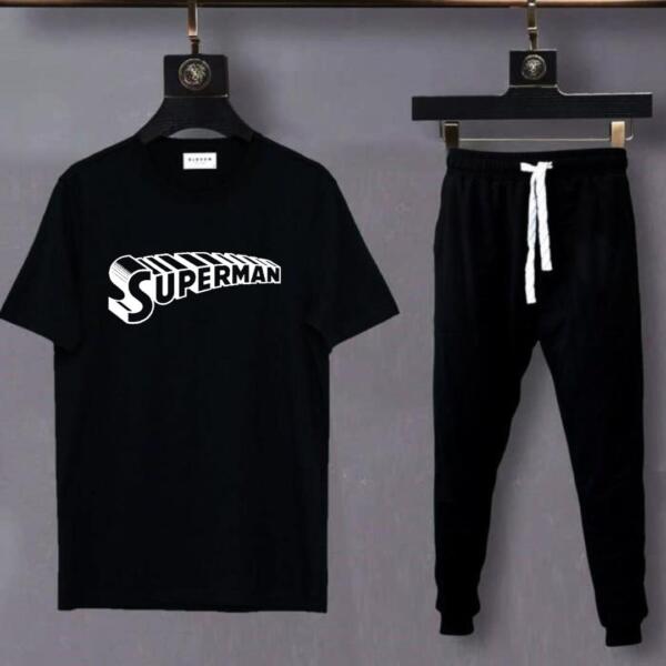 Superman 90's White Logo Tracksuit