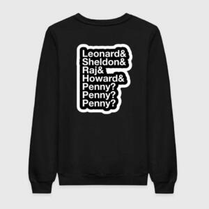 The Big Bang Theory Members Sweatshirt