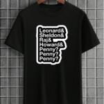 The Big Bang Theory Members T-Shirt