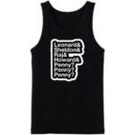 The Big Bang Theory Members Tanktop