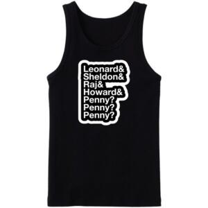 The Big Bang Theory Members Tanktop