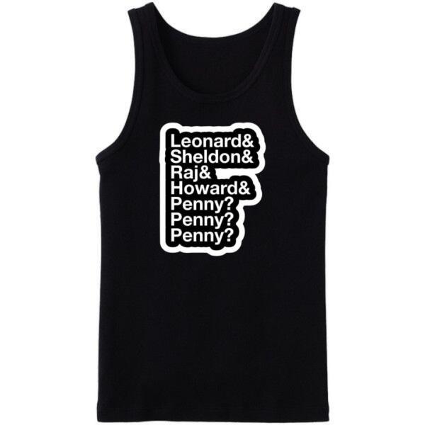 The Big Bang Theory Members Tanktop The Big Bang Theory Members Tanktop