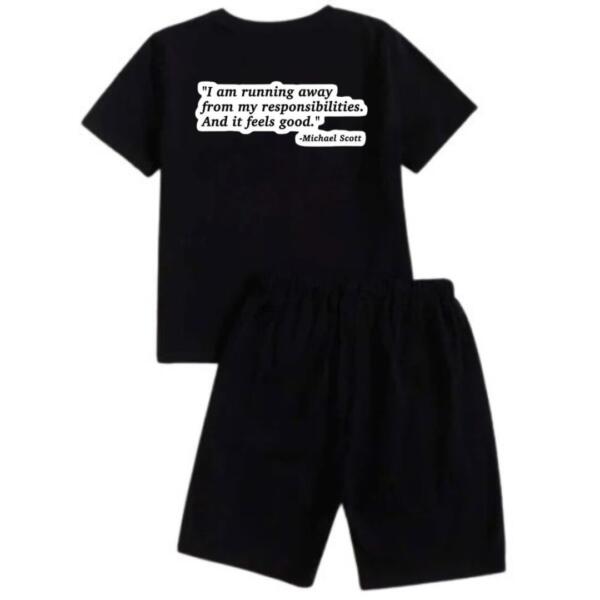 The Office - Running Away From Responsibilities Short Tracksuit