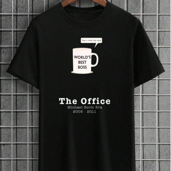 The Office - World's Best Boss T-Shirt The Office - World's Best Boss T-Shirt