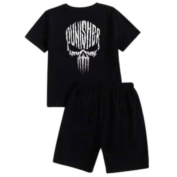 The Punisher Symbol Short Tracksuit