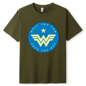 Wonder Woman Only You Can Save The Day T-Shirt (3)