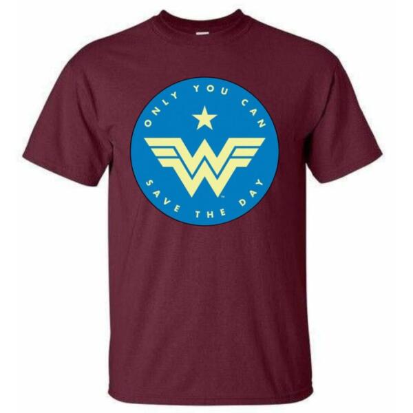 Wonder Woman Only You Can Save The Day T-Shirt (6)