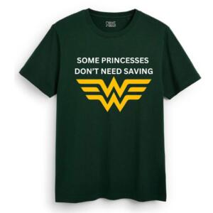 Wonder Woman Some Princesses Don't Need Saving T-Shirt (2)