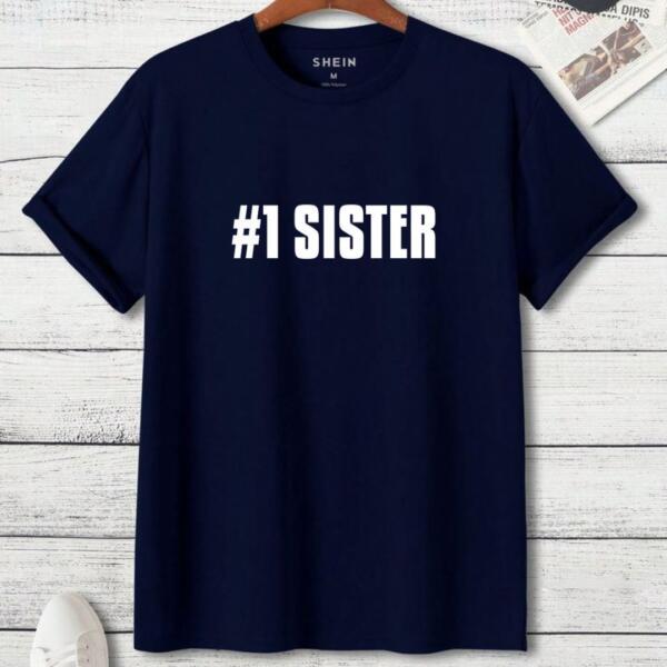 #1 Sister T-Shirt (3)