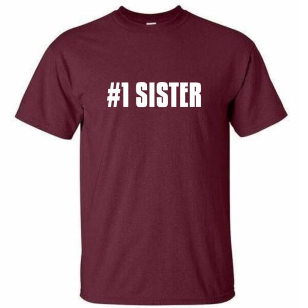 #1 Sister T-Shirt (4)