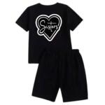 Sisters Heart Short Tracksuit