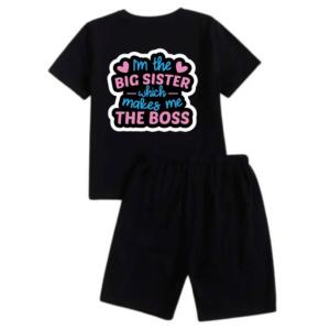 I'm The Big Sister Which Makes Me The Boss Short Tracksuit