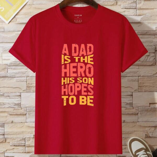 A Dad Is The Hero His Son Hopes To Be T-Shirt (2)