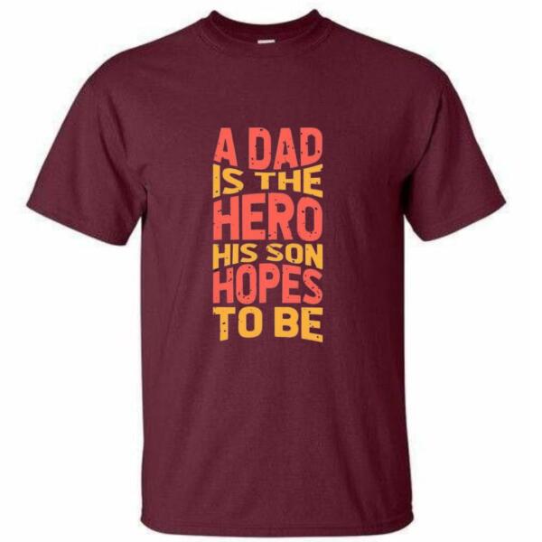 A Dad Is The Hero His Son Hopes To Be T-Shirt (4)
