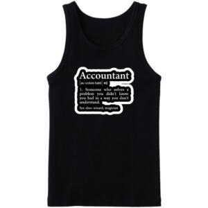 Accountant Definitation Tanktop