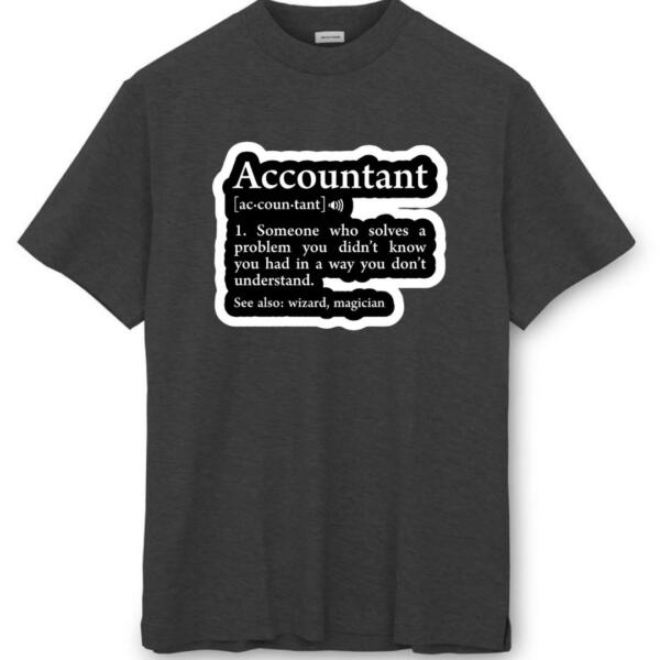 Accountant Definition T-Shirt (8)