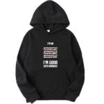 Accountant I'm Good With Numbers Hoodie