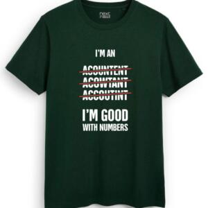 Accountant I'm Good With Numbers It T-Shirt (7)