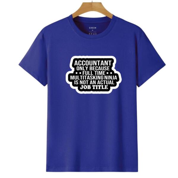 Accountant Only T-Shirt (6)