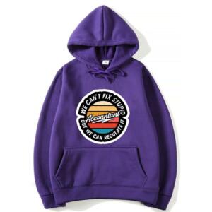 Accountant We Can't Fix Stupid Hoodie (7)