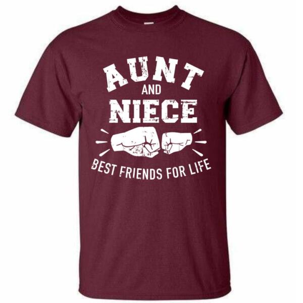 Aunt And Niece Best Friends For Life T-Shirt (4)
