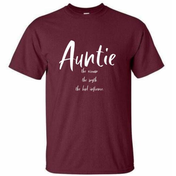 Auntie The Woman The Myth the Legend T-Shirt (4)