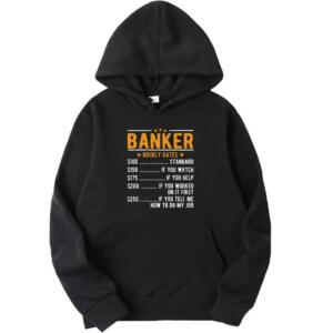 Banker Hourly Rates Hoodie