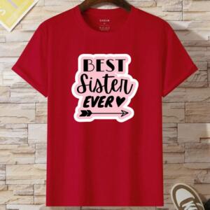 Best Sister Ever T-Shirt (2)