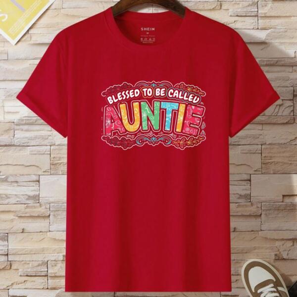 Blessed To Be Auntie T-Shirt (2)