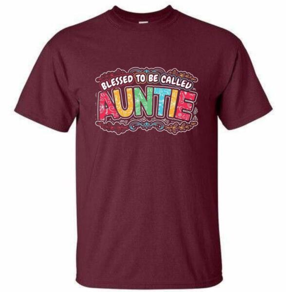 Blessed To Be Auntie T-Shirt (4)