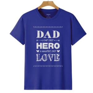 Dad Son's First Hero Daughter's First Love T-Shirt (6)