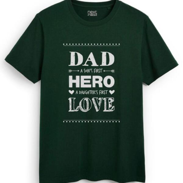 Dad Son's First Hero Daughter's First Love T-Shirt (7)