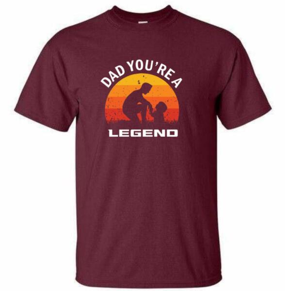 Dad You're A Legend T-Shirt (4)