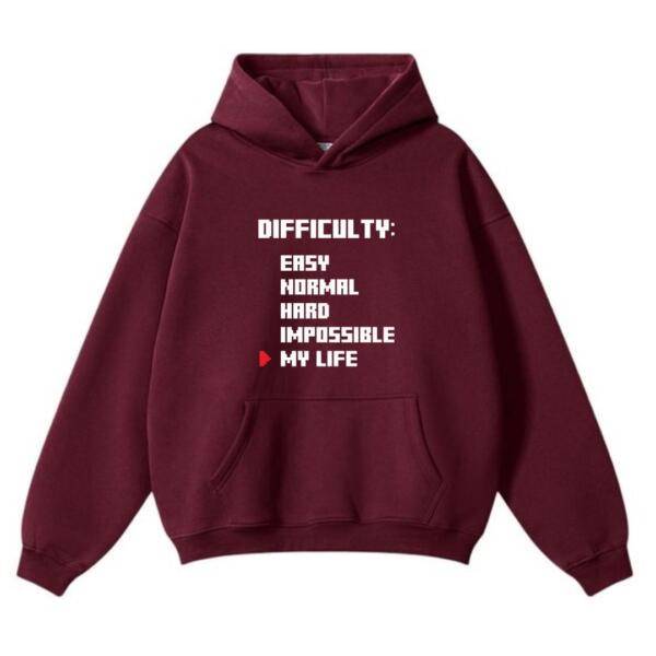Difficulty My Life Hoodie (2)