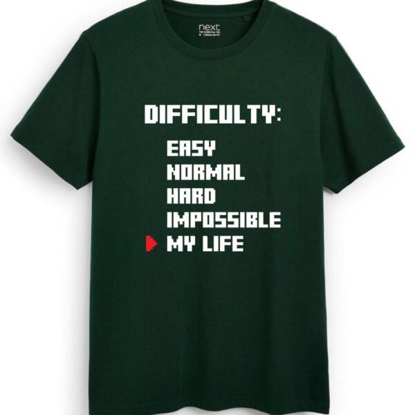 Difficulty My Life T-Shirt (7)