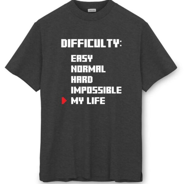 Difficulty My Life T-Shirt (8)