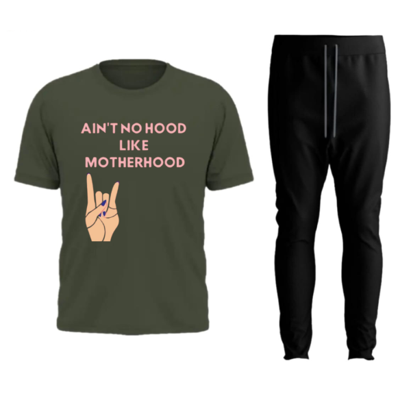 Ain't No Hood Like Motherhood Tracksuit