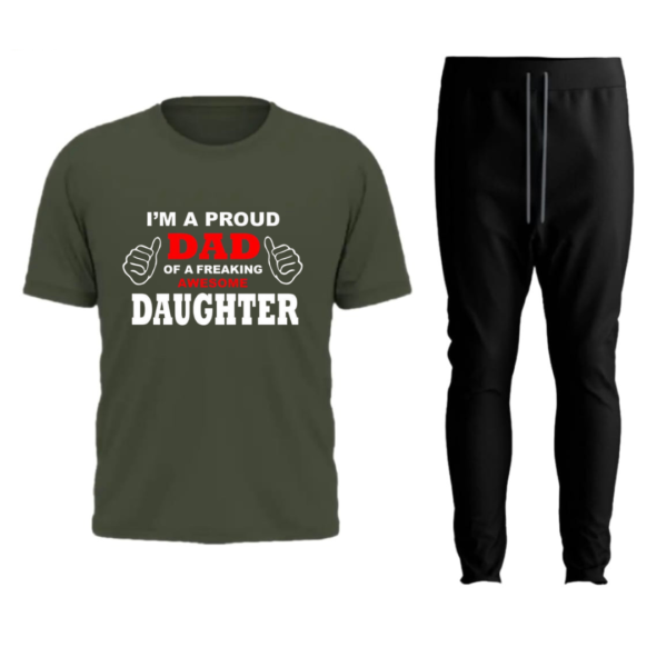 I'm A Proud Dad Of A Daughter Tracksuit