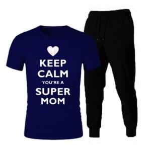 Keep Calm You're A Super Mom Tracksuit
